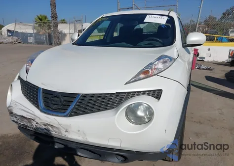 2014 Nissan Juke S из США, поврежденный, VIN JN8AF5MR9ET452662